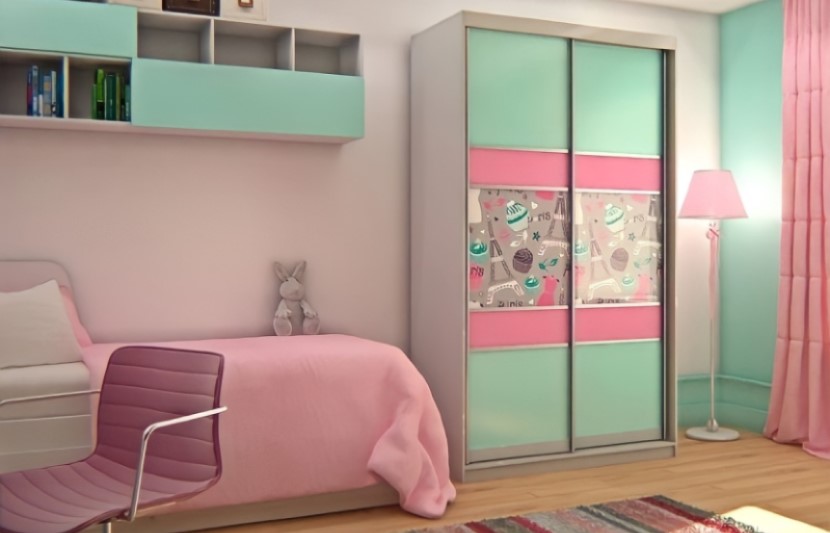 Шкаф-купе в детской