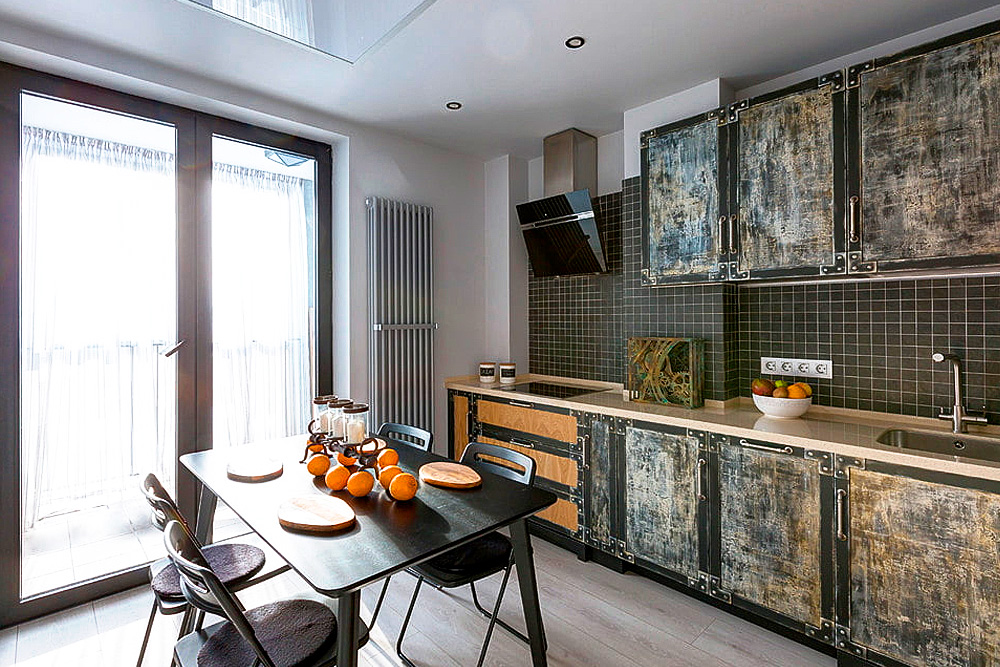 Купить Кухня Лофт "Treasure" под заказ, цена от 7500 руб., в рассрочку. Кухни в Гомеле и Речице.