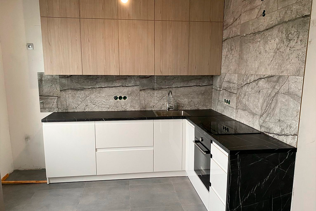 Купить Классическая кухня  "Cleaf" под заказ, цена от 5500 руб., в рассрочку. Кухни в Гомеле и Речице.