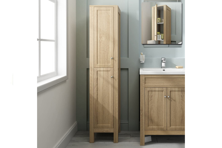 Купить Двухдверный пенал на ножках под заказ, цена от 0 руб., в рассрочку. Мебель для ванной в Гомеле и Речице.