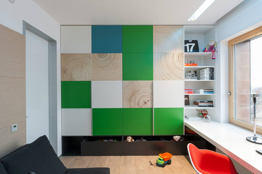 Купить Шкаф в детскую "Puzzle" под заказ, цена от 1800 руб., в рассрочку. Шкафы в Гомеле и Речице.