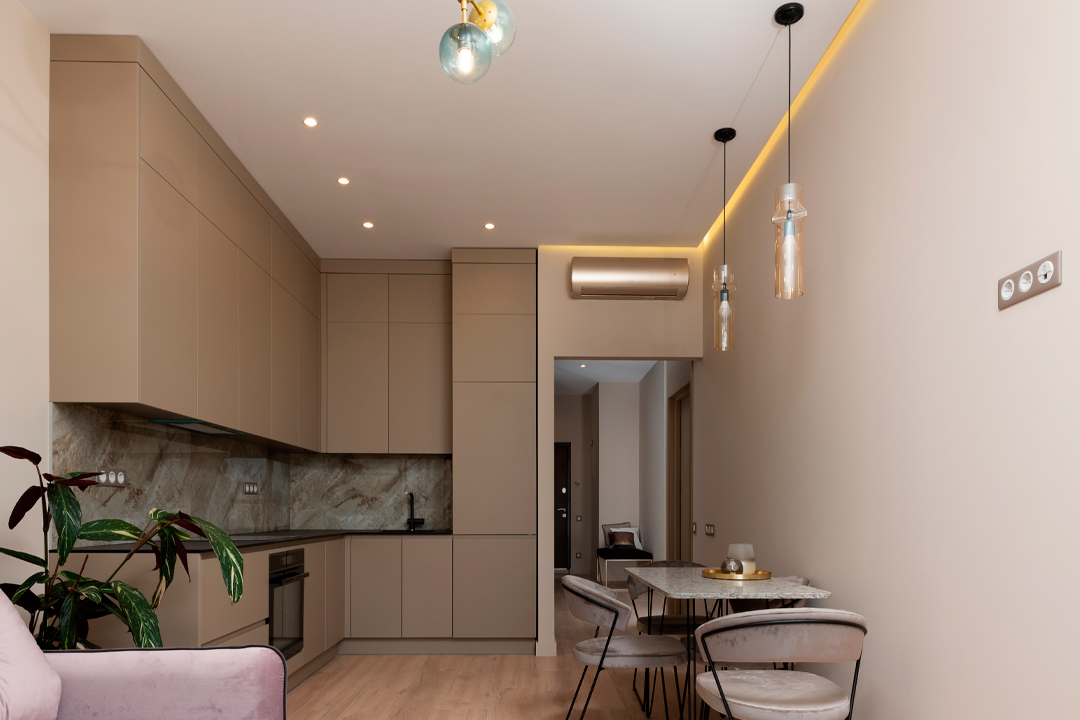 Купить Классическая кухня "Nude" под заказ, цена от 5990 руб., в рассрочку. Кухни в Гомеле и Речице.