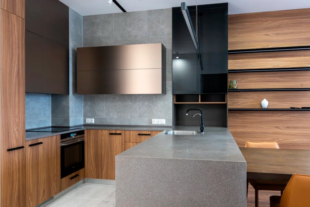 Купить Классическая кухня "Glow" под заказ, цена от 7500 руб., в рассрочку. Кухни в Гомеле и Речице.