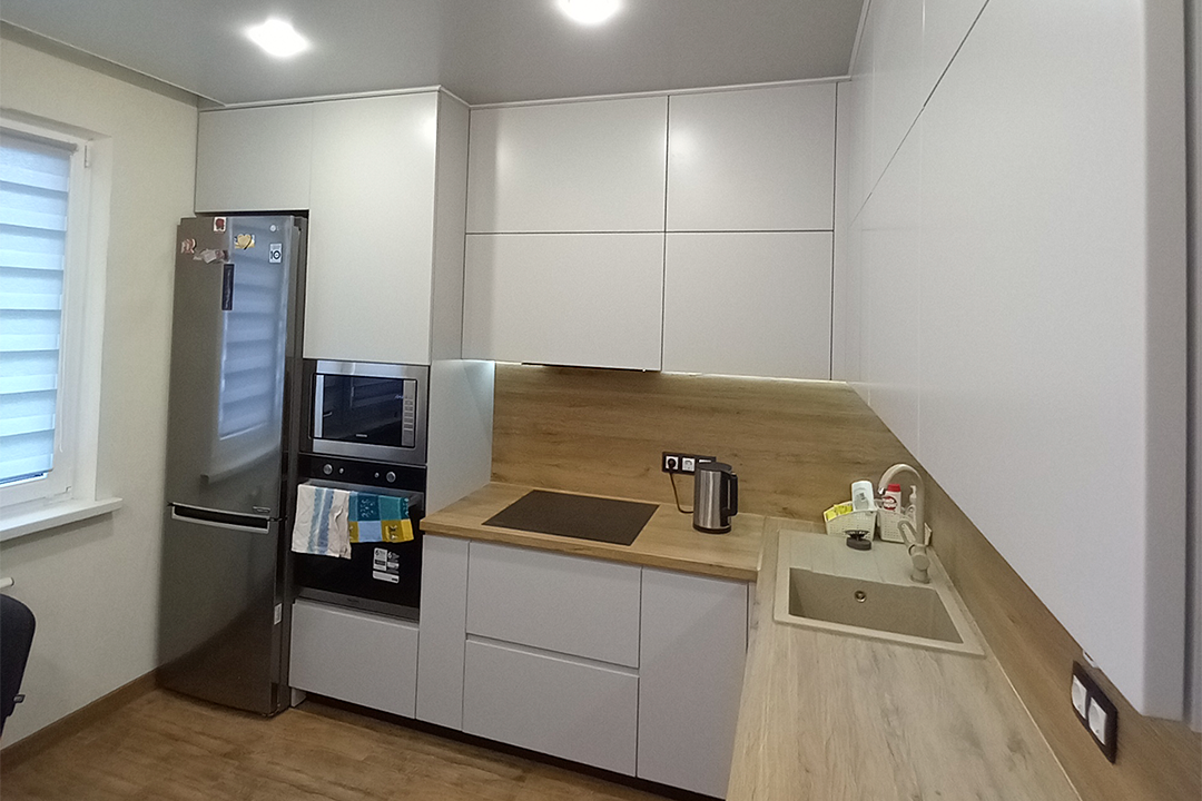 Купить Классическая кухня "Cold" под заказ, цена от 5200 руб., в рассрочку. Кухни в Гомеле и Речице.