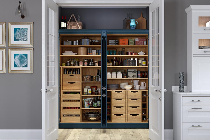 Купить Кухонный буфет, кладовая под заказ, цена от 0 руб., в рассрочку. Кухни в Гомеле и Речице.