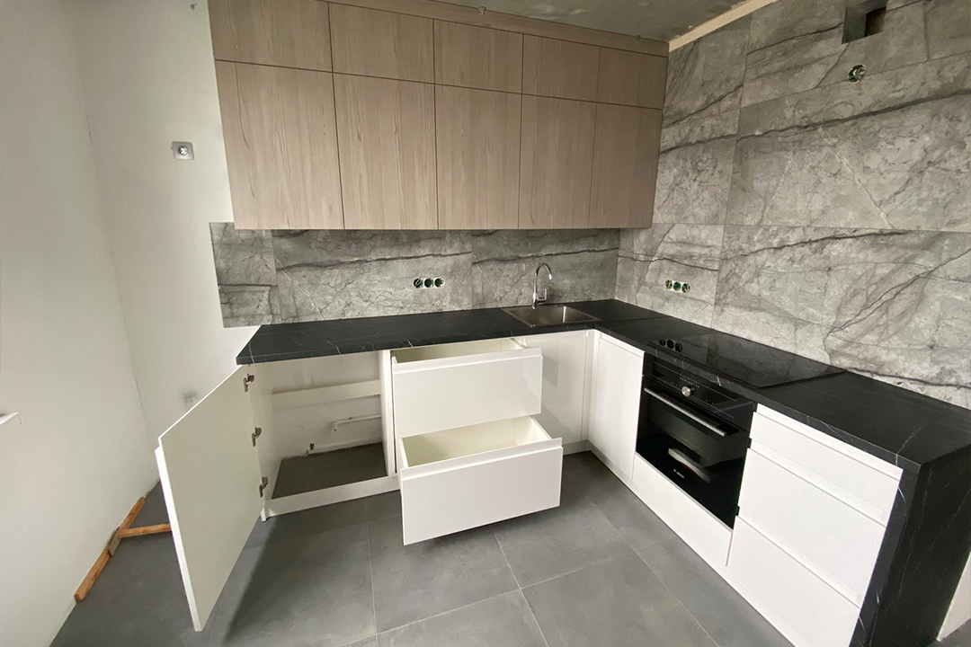 Купить Классическая кухня  "Cleaf" под заказ, цена от 5500 руб., в рассрочку. Кухни в Гомеле и Речице.