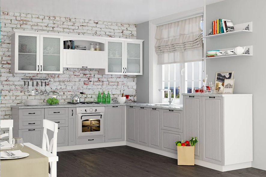 Купить Модульная кухня "Valley" под заказ, цена от 5400 руб., в рассрочку. Кухни в Гомеле и Речице.