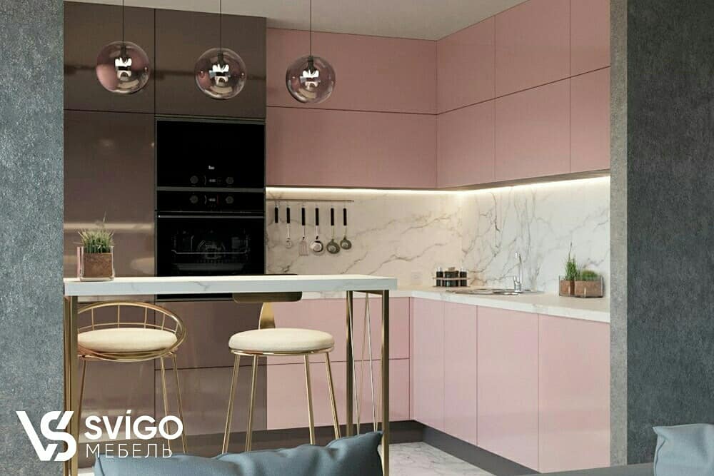 Угловая кухня "Shine" Купить Угловая кухня "Shine" под заказ, цена от 3500 руб., в рассрочку. Кухни в Гомеле и Речице.