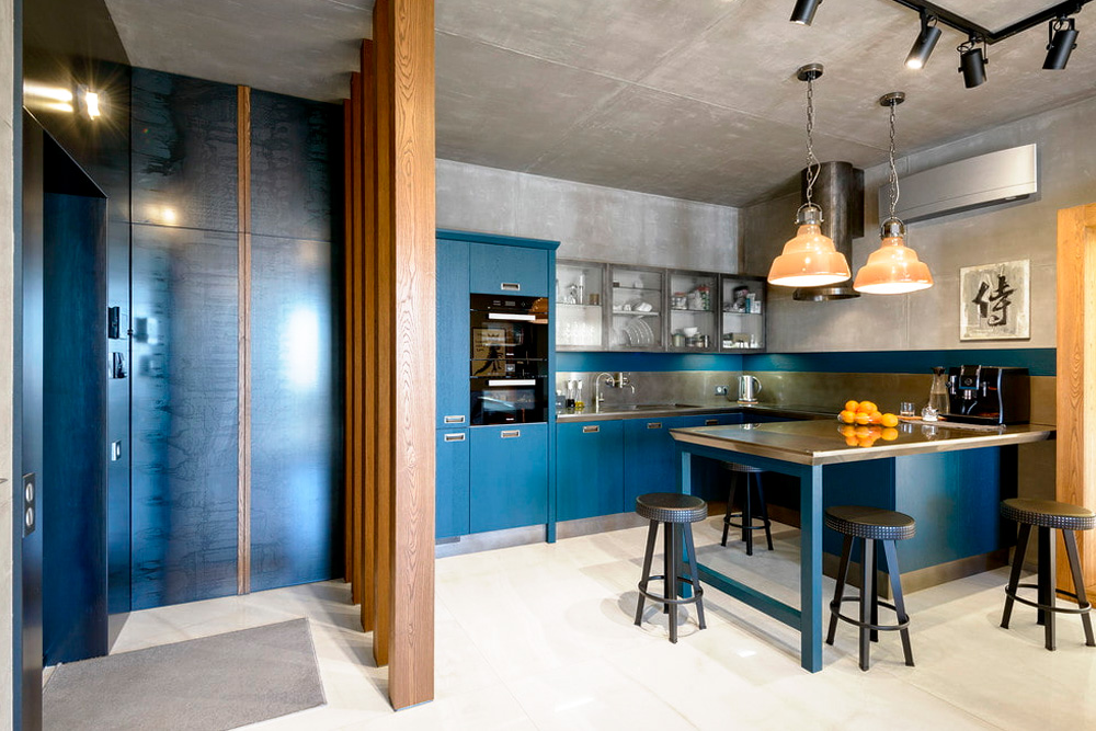 Купить Kухня Лофт "Birdy" под заказ, цена от 5200 руб., в рассрочку. Кухни в Гомеле и Речице.