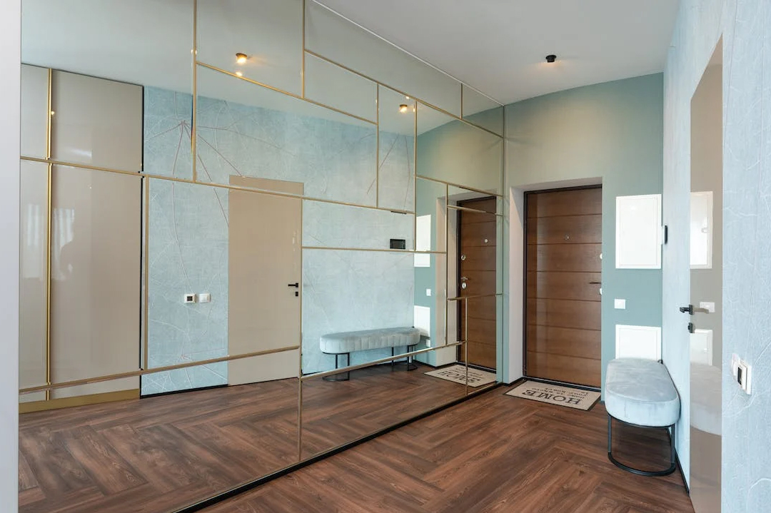 Купить Шкаф-купе "Зеркальная мозаика" под заказ, цена от 2500 руб., в рассрочку. Шкафы-купе в Гомеле и Речице.