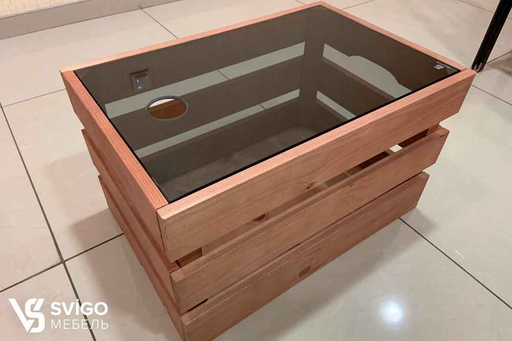 Купить Журнальный стол Box под заказ, цена от 120 руб., в рассрочку. Мебель LOFT в Гомеле и Речице.