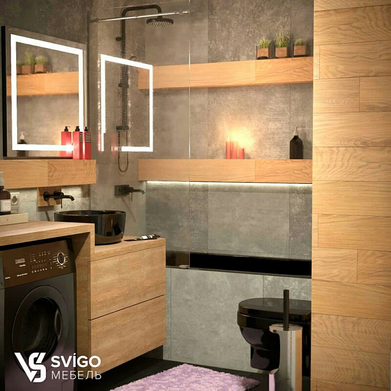 Купить Тумбы для ванны "Gizarto" под заказ, цена от 550 руб., в рассрочку. Мебель для ванной в Гомеле и Речице.