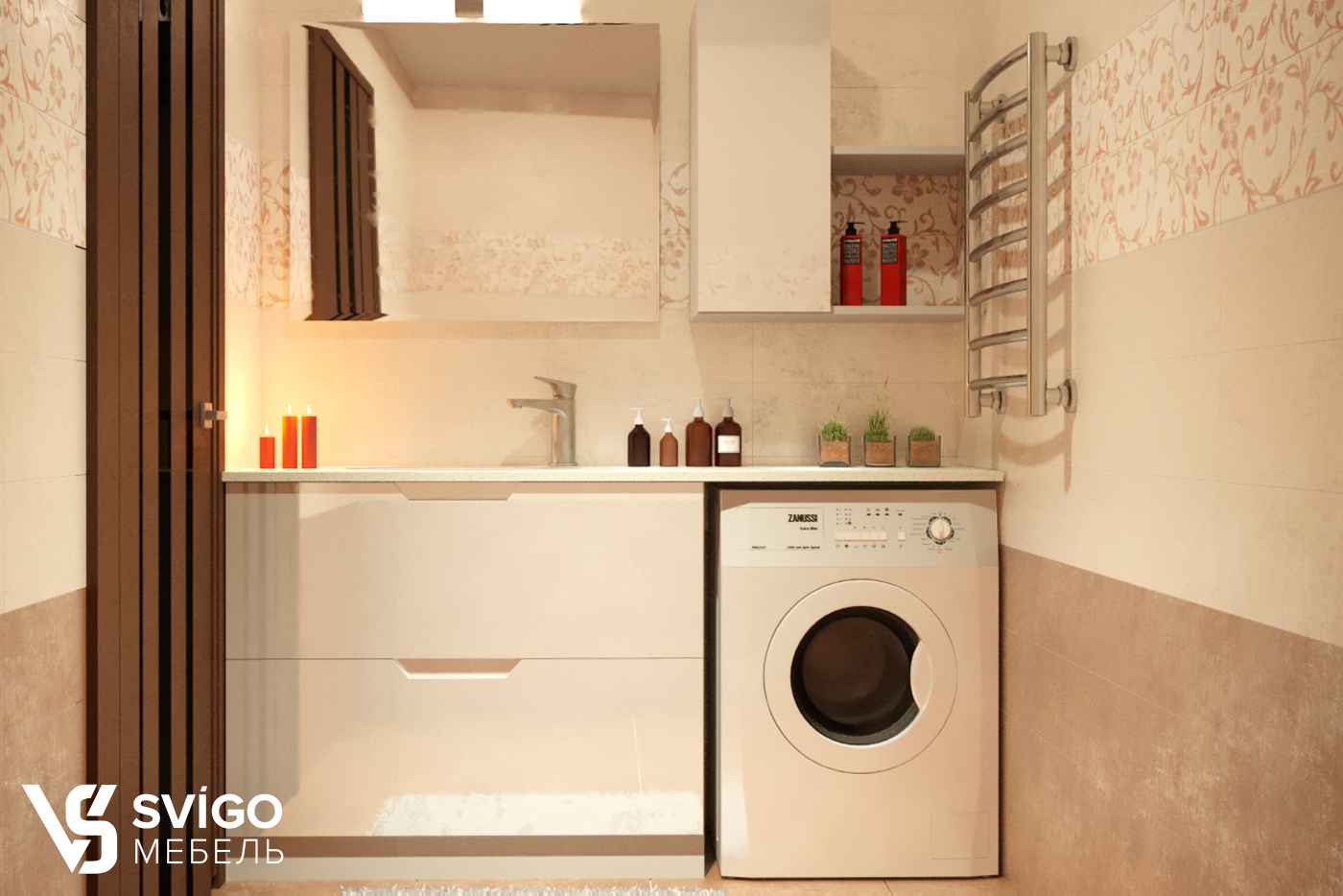 Купить Набор для ванной комнаты под заказ, цена от 2750 руб., в рассрочку. Мебель для ванной в Гомеле и Речице.