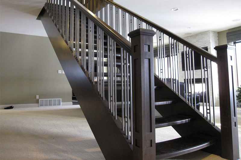 Купить Прямая одномаршевая лестница под заказ, цена от 0 руб., в рассрочку. Лестницы в Гомеле и Речице.