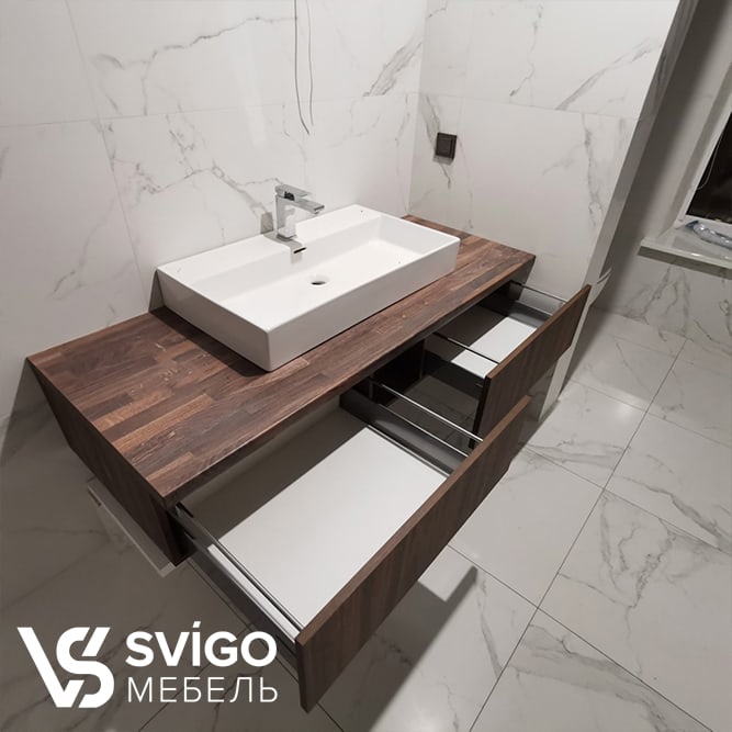 Купить Тумба для ванной "Metro" под заказ, цена от 0 руб., в рассрочку. Мебель для ванной в Гомеле и Речице.