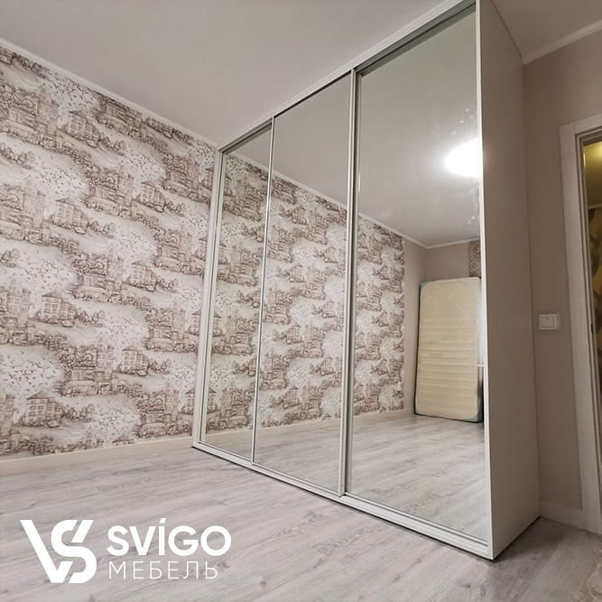 Купить Классический белый шкаф-купе "Nolan" под заказ, цена от 0 руб., в рассрочку. Шкафы-купе в Гомеле и Речице.