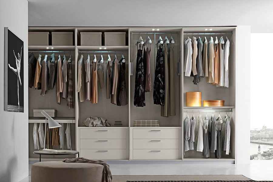 Купить Прямая гардеробная - L-pine под заказ, цена от 0 руб., в рассрочку. Гардеробные в Гомеле и Речице.