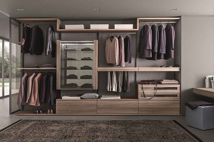 Купить Прямая (линейная) гардеробная - L-oak под заказ, цена от 0 руб., в рассрочку. Гардеробные в Гомеле и Речице.